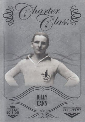 2018 NRL Glory Charter Class Chrome - CCC001 Billy Cann