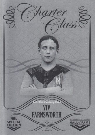 2018 NRL Glory Charter Class Chrome - CCC010 Viv Farnsworth