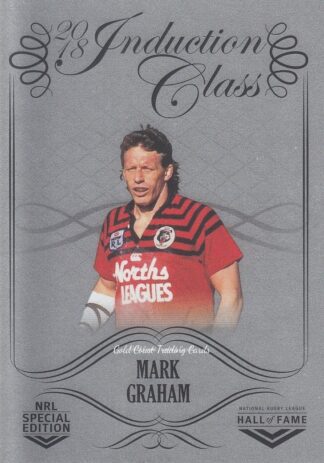 2018 NRL Glory Charter Class Chrome - CCC100 Mark Graham North Sydney Bears