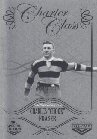 2018 NRL Glory Charter Class Chrome - CCC011 Charles Fraser