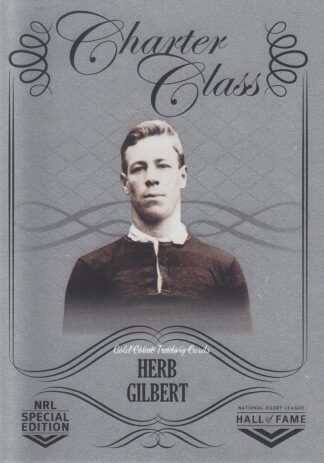 2018 NRL Glory Charter Class Chrome - CCC014 Herb Gilbert