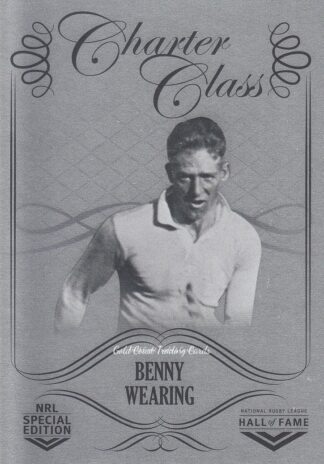 2018 NRL Glory Charter Class Chrome - CCC020 Benny Wearing