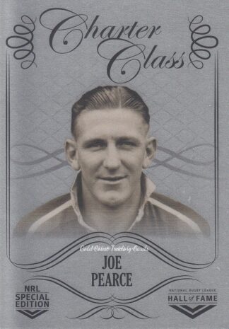 2018 NRL Glory Charter Class Chrome - CCC031 Joe Pearce