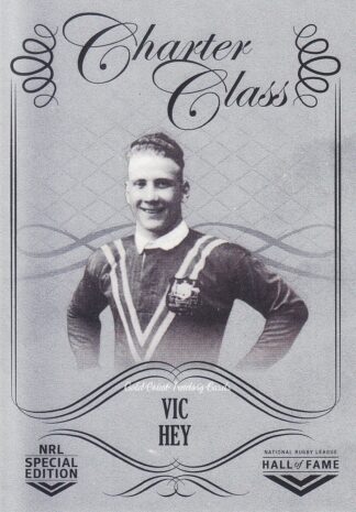2018 NRL Glory Charter Class Chrome - CCC035 Vic Hey