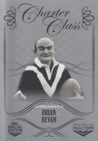 2018 NRL Glory Charter Class Chrome - CCC039 Brian Bevan