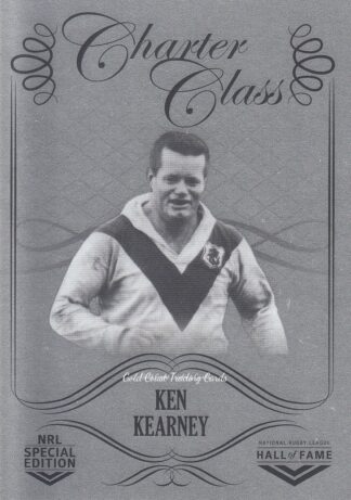 2018 NRL Glory Charter Class Chrome - CCC046 Ken Kearney