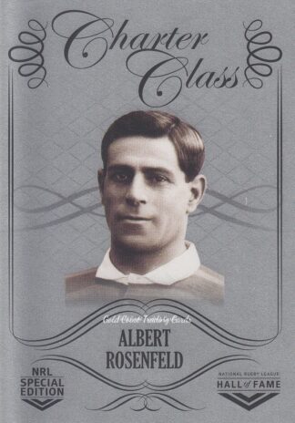 2018 NRL Glory Charter Class Chrome - CCC005 Albert Rosenfeld