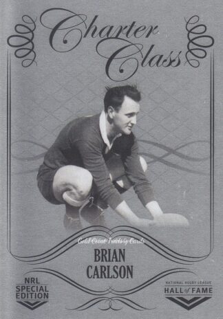 2018 NRL Glory Charter Class Chrome - CCC050 Brian Carlson