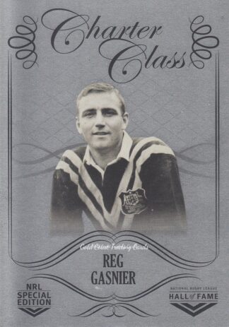 2018 NRL Glory Charter Class Chrome - CCC062 Reg Gasnier