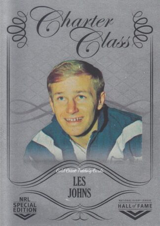 2018 NRL Glory Charter Class Chrome - CCC066 Les Johns Canterbury Bulldogs