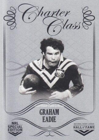 2018 NRL Glory Charter Class Chrome - CCC076 Graham Eadie Manly Sea Eagles