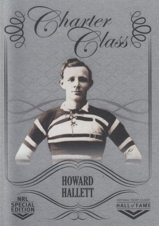 2018 NRL Glory Charter Class Chrome - CCC008 Howard Hallett