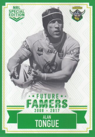 2018 NRL Glory Future Famers - FF03 Alan Tongue Canberra Raiders