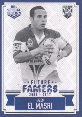 2018 NRL Glory Future Famers - FF05 Hazem El Masri Canterbury Bulldogs