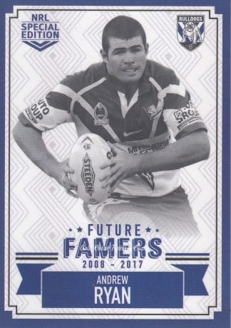 2018 NRL Glory Future Famers - FF06 Andrew Ryan Canterbury Bulldogs