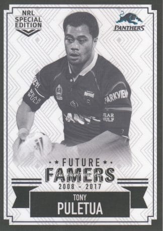 2018 NRL Glory Future Famers - FF21 Tony Puletua Penrith Panthers