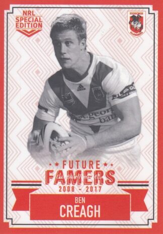 2018 NRL Glory Future Famers - FF25 Ben Creagh St George Dragons