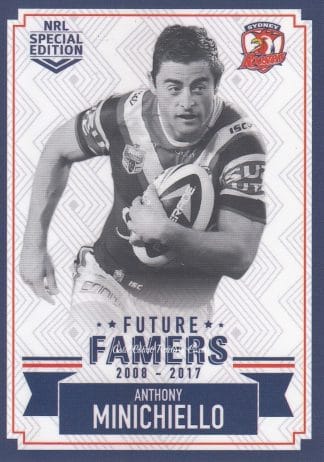 2018 NRL Glory Future Famers - FF28 Anthony Minichiello Sydney Roosters