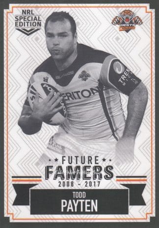 2018 NRL Glory Future Famers - FF32 Todd Payten Wests Tigers