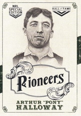 2018 NRL Glory Pioneers - PS06 Arthur Halloway