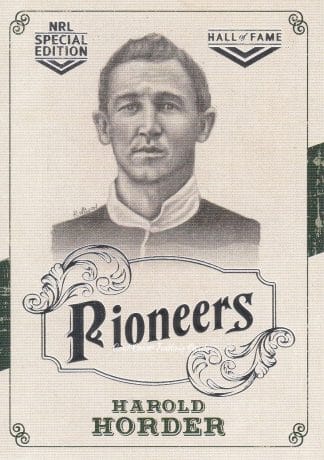 2018 NRL Glory Pioneers - PS15 Harold Horder