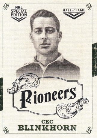 2018 NRL Glory Pioneers - PS16 Cec Blinkhorn