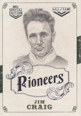 2018 NRL Glory Pioneers - PS18 Jim Craig