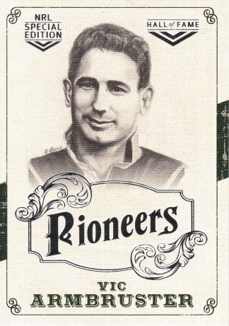 2018 NRL Glory Pioneers - PS22 Vic Armbruster