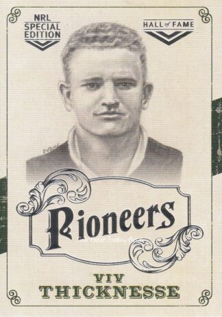 2018 NRL Glory Pioneers - PS34 Viv Thicknesse