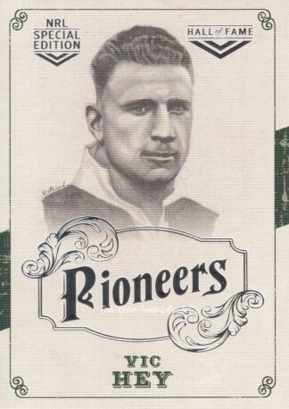 2018 NRL Glory Pioneers - PS35 Vic Hey