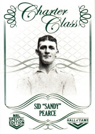 2018 NRL Glory Charter Class - CC004 Sid Pearce