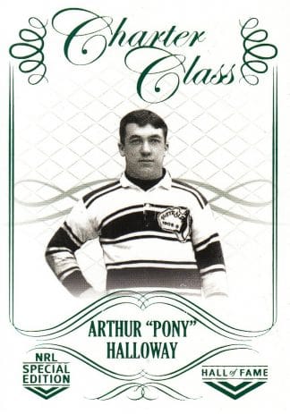 2018 NRL Glory Charter Class - CC006 Arthur Halloway