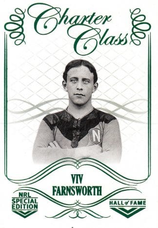 2018 NRL Glory Charter Class - CC010 Viv Farnsworth