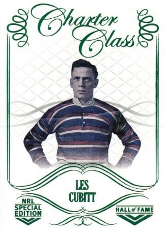 2018 NRL Glory Charter Class - CC013 Les Cubitt