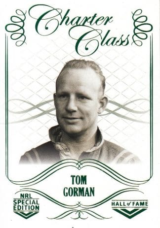 2018 NRL Glory Charter Class - CC021 Tom Gorman