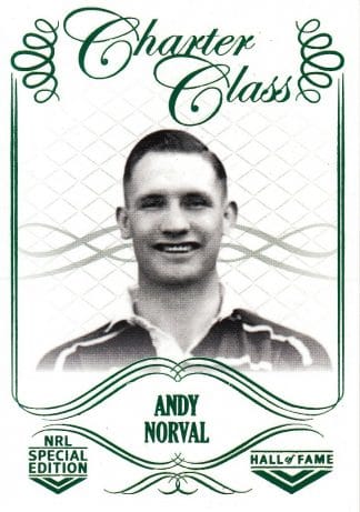 2018 NRL Glory Charter Class - CC037 Andy Norval
