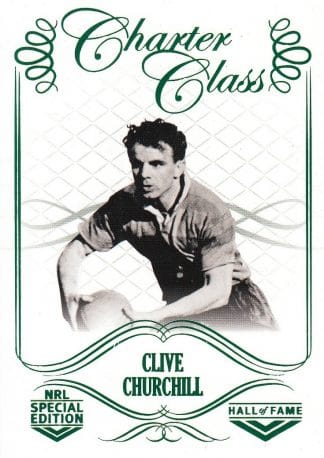 2018 NRL Glory Charter Class - CC043 Clive Churchill