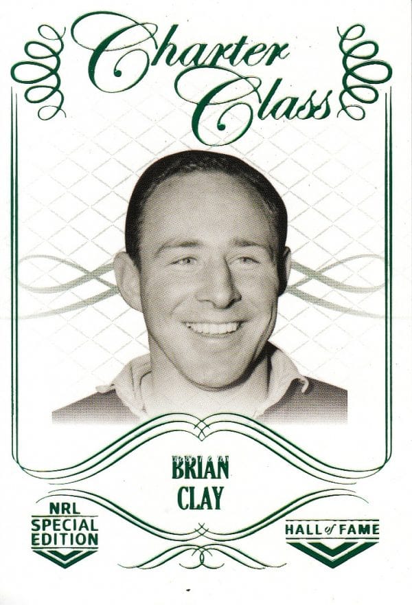 2018 NRL Glory Charter Class - CC053 Brian Clay