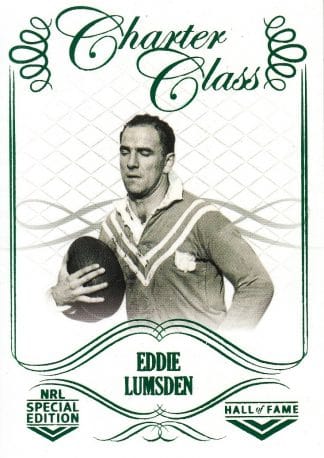 2018 NRL Glory Charter Class - CC055 Eddie Lumsden