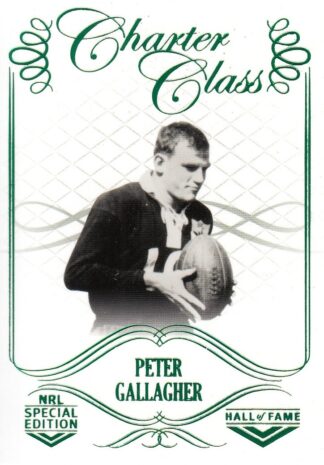 2018 NRL Glory Charter Class - CC058 Peter Gallagher