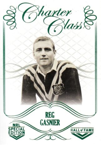 2018 NRL Glory Charter Class - CC062 Reg Gasnier