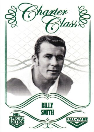 2018 NRL Glory Charter Class - CC067 Billy Smith St George Dragons