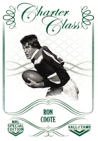 2018 NRL Glory Charter Class - CC071 Ron Coote Sydney Roosters