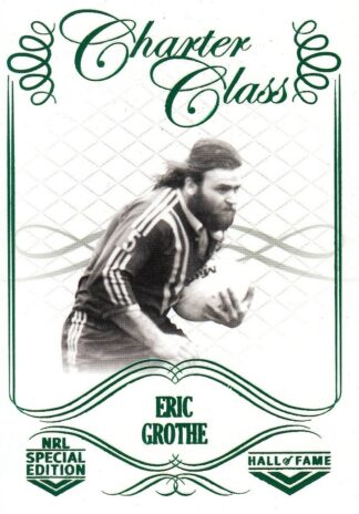2018 NRL Glory Charter Class - CC084 Eric Grothe Parramatta Eels