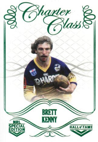 2018 NRL Glory Charter Class - CC087 Brett Kenny Parramatta Eels