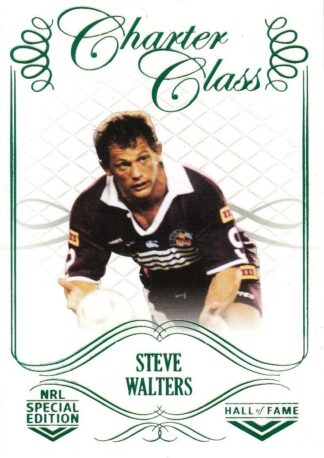 2018 NRL Glory Charter Class - CC091 Steve Walters Canberra Raiders