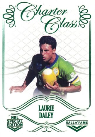 2018 NRL Glory Charter Class - CC093 Laurie Daley Canberra Raiders