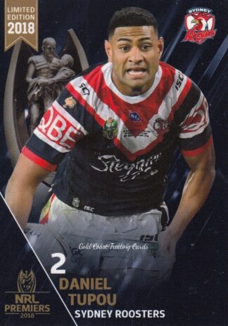 2018 NRL Premiers Collection - PC03 Daniel Tupou Sydney Roosters