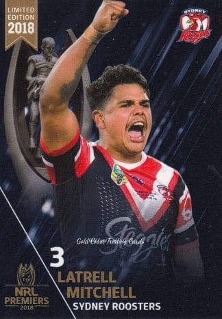 2018 NRL Premiers Collection - PC04 Latrell Mitchell Sydney Roosters