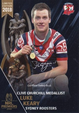 2018 NRL Premiers Collection - PC20 Luke Keary Sydney Roosters